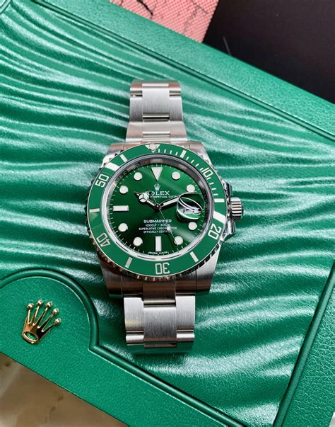 rolex sub hulk|Rolex submariner Hulk 40 green.